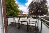 Moderne 2-Zimmerwohnung mit Balkon direkt am Auricher Marktplatz! - Balkon
