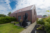 Attraktive Doppelhaushälfte in begehrter Lage von Wittmund - Garten und Terrasse