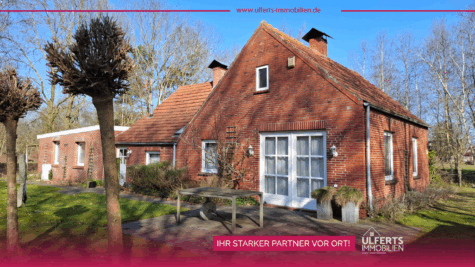 Naturliebhaber aufgepasst! Charmantes Einfamilienhaus in idyllischer Lage von Jheringsfehn, 26802 Moormerland, Einfamilienhaus