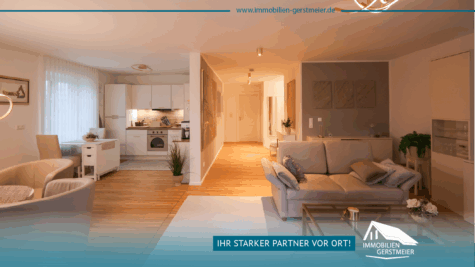 Exklusive Wohnlage – 3-Zimmerwohnung in einer Villa im 1. Obergeschoss mit Tiefgaragen-Stellplatz, 26603 Aurich, Etagenwohnung