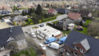 Neubau Doppelhaushälften in bevorzugter ruhiger Sackgassenlage von Moormerland-Warsingsfehn - Vogelperspektive